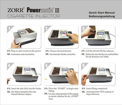 Elektrische Hulzenstopper  Power Matic 3