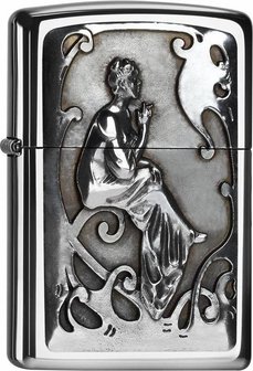 Zippo Smoking Lady