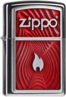 Zippo red 3D Flame