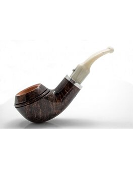 Tabakspijp White Elephant Ebony &amp; Ivory No 3