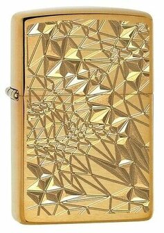 Zippo Cracked Ice Design