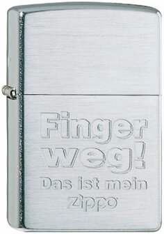 Zippo Finger weg