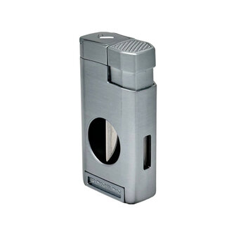 Ronson Thunder - Triple Jetflame aansteker + knipper Chroom