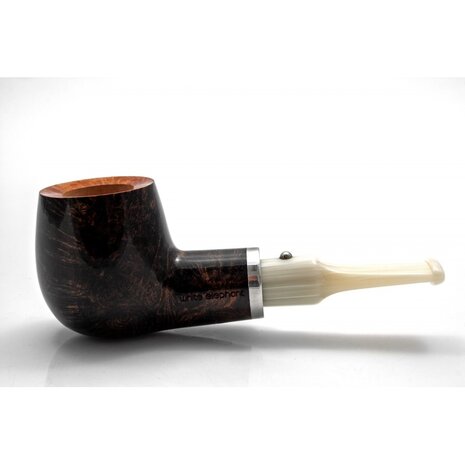 Tabakspijp White Elephant Ebony & Ivory No 6