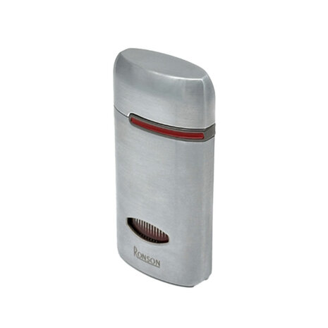Ronson Fen - Triple Jetflame aansteker + boor Silver