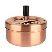  DRAAI-ASBAK - 130MM - CHAMPAGNE (Zorr)