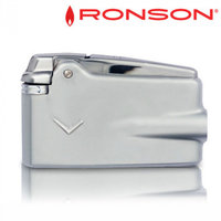 RONSON VARAFLAME - VUURSTEEN AANSTEKER - CHROOM+SATIJNEN "V" RONSON VARAFLAME - VUURSTEEN AANSTEKER - CHROOM+SATIJNEN "V"