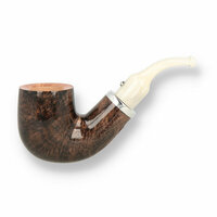 Tabakspijp White Elephant Ebony & Ivory No 4 Tabakspijp White Elephant Ebony & Ivory No 4