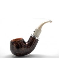 Tabakspijp White Elephant Ebony & Ivory No 1 Tabakspijp White Elephant Ebony & Ivory No 1