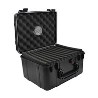 Xikar Humidor - 60 Cigar Travel Humidor - Black Xikar Humidor - 60 Cigar Travel Humidor - Black