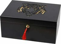 Lifestyle-Ambiente laser humidor tijger airsystem 75 sigaren incl. blad blad Lifestyle-Ambiente laser humidor tijger airsystem 75 sigaren incl. blad blad