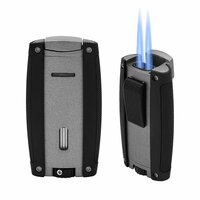Xikar - Aansteker - Turismo Double JetFlame - Matte Gray Xikar - Aansteker - Turismo Double JetFlame - Matte Gray