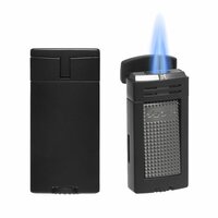 Xikar - Aansteker - Ion Double JetFlame - Black Xikar - Aansteker - Ion Double JetFlame - Black