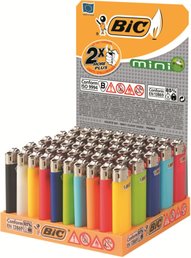Actie Bic aanstekers mini 5 st. Actie Bic aanstekers mini 5 st.