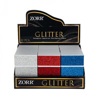 SIGARETTENBOX/HULS - PLASTIC - 85MM - 20 SIG - GLITTER